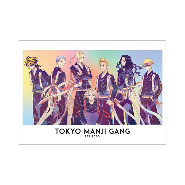 《东京复仇者》合集 Ani-Art 透明标签 A3 哑光处理海报【202608 再版】