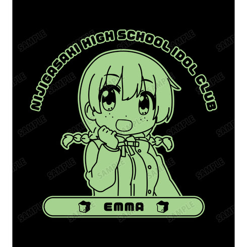 『ラブライブ!虹ヶ咲学園スクールアイドル同好会』にじよん あにめーしょん エマ‧ヴェルデ カレッジトレーナー(メンズ / レディース)