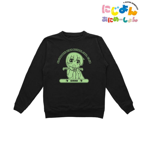 『にじよん あにめーしょん』エマ・ヴェルデ カレッジトレーナーレディース【202602再販】