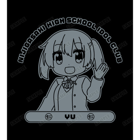 『ラブライブ!虹ヶ咲学園スクールアイドル同好会』にじよん あにめーしょん ⾼咲 侑 カレッジTシャツ(メンズ/レディース)