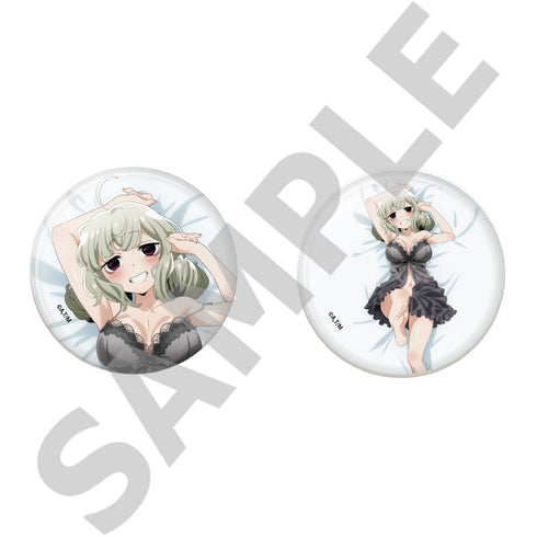 『魔法少女にあこがれて』76mm缶バッジ2個セット 阿良河キウィ(描きおろし)