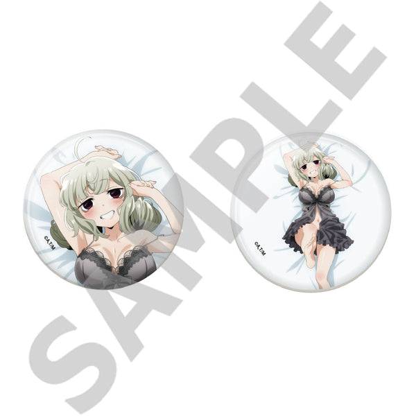 『魔法少女にあこがれて』76mm缶バッジ2個セット 阿良河キウィ(描きおろし)