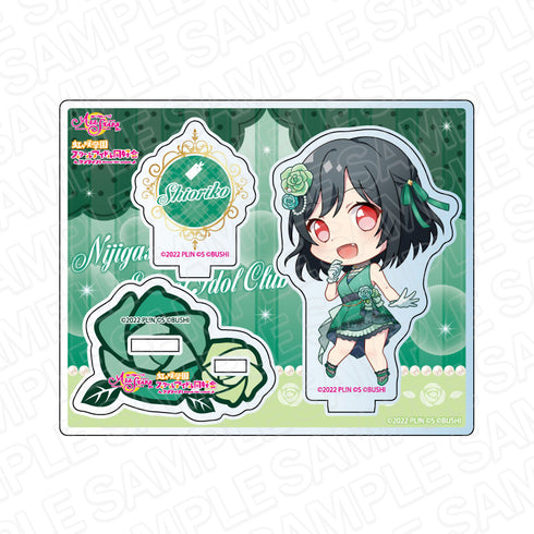 『ラブライブ!虹ヶ咲学園スクールアイドル同好会』アクリルスタンド 三船栞子 虹色のワルツ デフォルメ ver