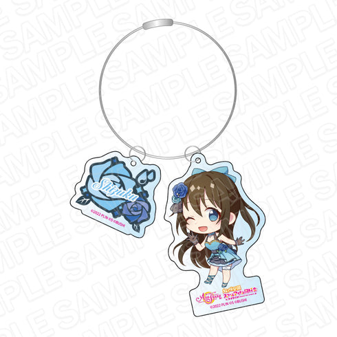 『ラブライブ!虹ヶ咲学園スクールアイドル同好会』ワイヤーキーホルダー 桜坂しずく 虹色のワルツ デフォルメ ver