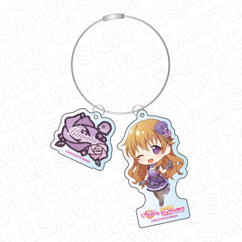『ラブライブ!虹ヶ咲学園スクールアイドル同好会』ワイヤーキーホルダー 近江彼方 虹色のワルツ デフォルメ ver