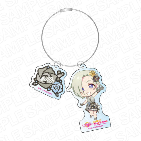 『ラブライブ!虹ヶ咲学園スクールアイドル同好会』ワイヤーキーホルダー ミア・テイラー 虹色のワルツ デフォルメ ver