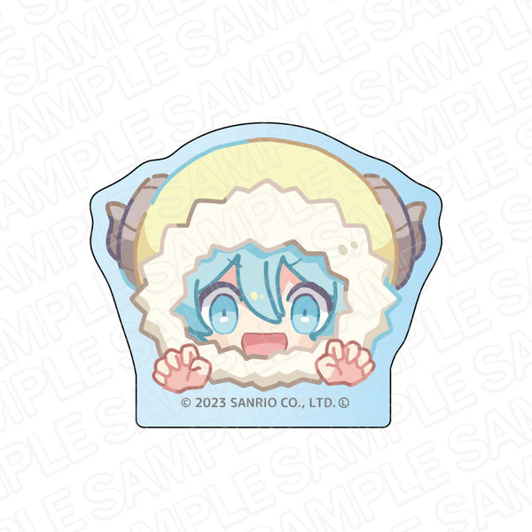 『まいまいまいごえん』アクリルクリップ ダイヤ