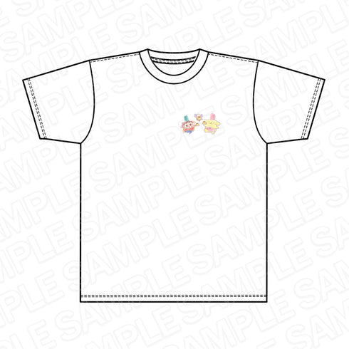 『おじゃる丸×ポムポムプリン』 Tシャツ S