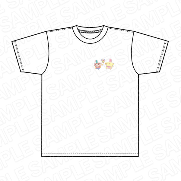 『おじゃる丸×ポムポムプリン』 Tシャツ S