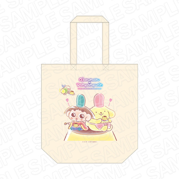 『おじゃる丸×ポムポムプリン』 トートバッグ
