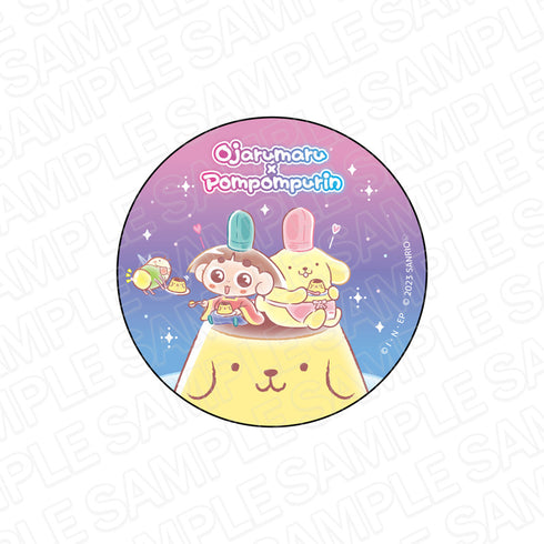 『おじゃる丸×ポムポムプリン』 コンパクトミラー