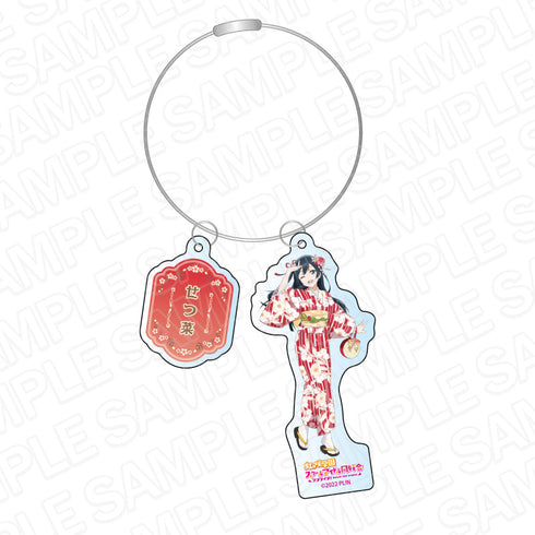 『ラブライブ!虹ヶ咲学園スクールアイドル同好会』ワイヤーキーホルダー 優木せつ菜 レトロモダン ver