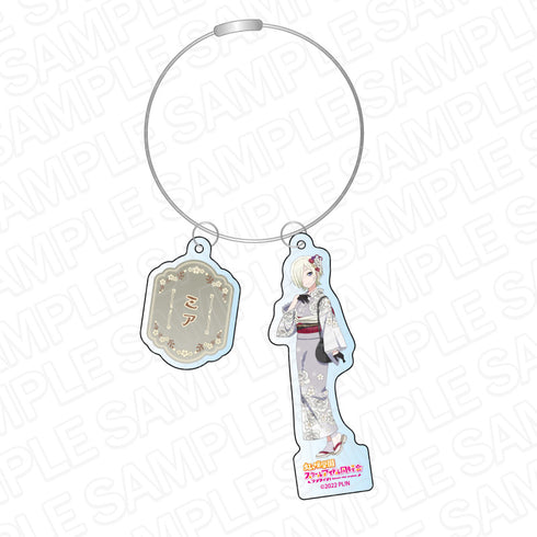 『ラブライブ!虹ヶ咲学園スクールアイドル同好会』ワイヤーキーホルダー ミア・テイラー レトロモダン ver