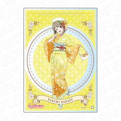 『ラブライブ!虹ヶ咲学園スクールアイドル同好会』ミニアクリルアート 中須かすみ レトロモダン ver