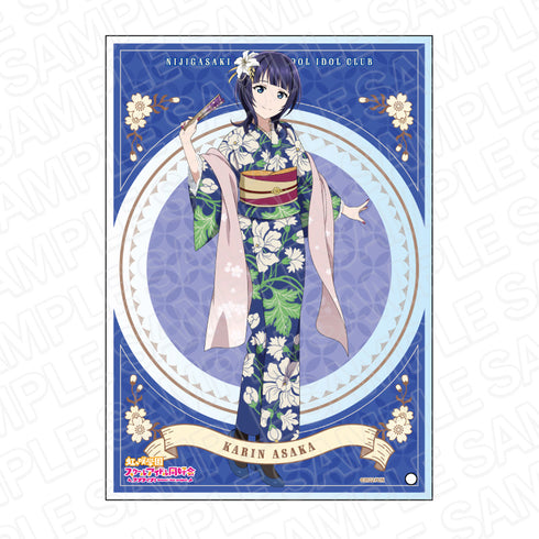 『ラブライブ!虹ヶ咲学園スクールアイドル同好会』ミニアクリルアート 朝香果林 レトロモダン ver