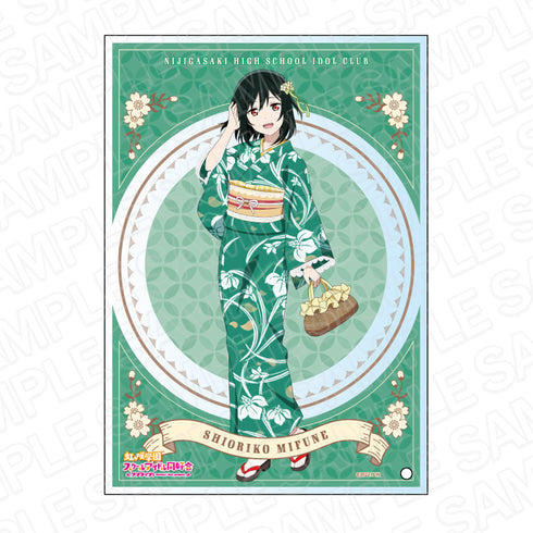 『ラブライブ!虹ヶ咲学園スクールアイドル同好会』ミニアクリルアート 三船栞子 レトロモダン ver