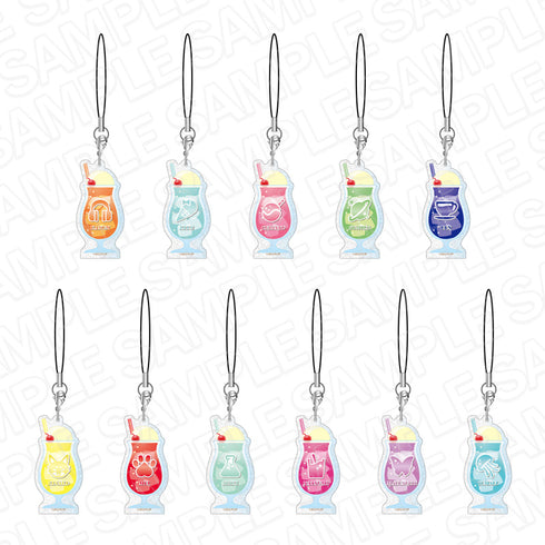 『ラブライブ!スーパースター!!』 ラメアクリルチャームストラップ 喫茶 ver セット