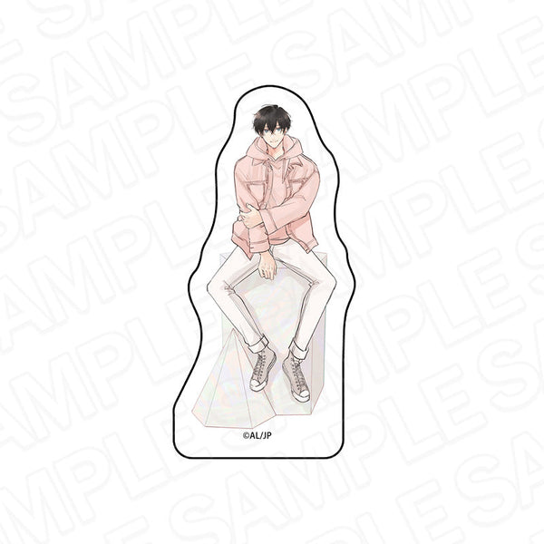 『僕の番はサラブレットΩ』 ダイカットステッカー 柳瑛斗