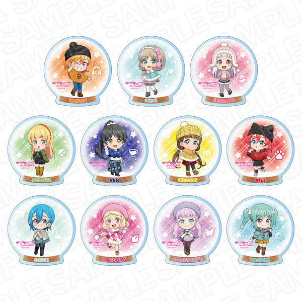 『ラブライブ!スーパースター!!』 アクリルバッジ ポンチョ デフォルメ ver セット