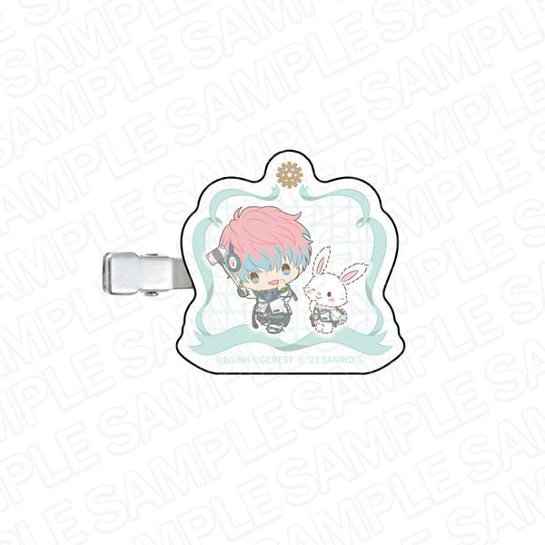 『夢職人と忘れじの黒い妖精×サンリオキャラクターズ』 ヘアクリップ リンク×ウィッシュミーメル