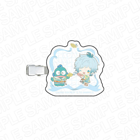 『夢職人と忘れじの黒い妖精×サンリオキャラクターズ』 ヘアクリップ サール×ハンギョドン