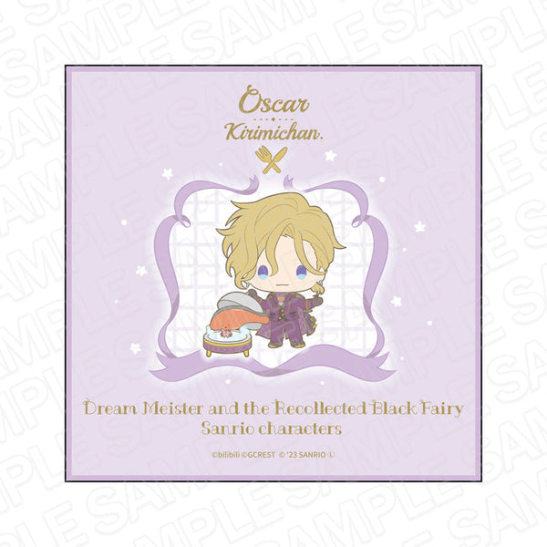 『夢職人と忘れじの黒い妖精×サンリオキャラクターズ』 ミニタオル オスカー×KIRIMIちゃん.