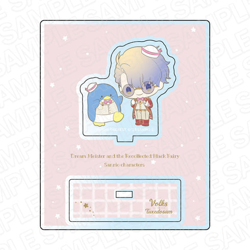『夢職人と忘れじの黒い妖精×サンリオキャラクターズ』 アクリルスタンド フォルクス×タキシードサム