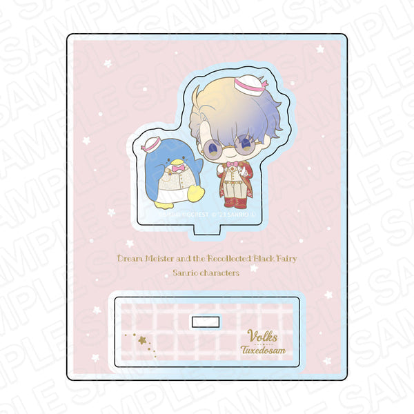 『夢職人と忘れじの黒い妖精×サンリオキャラクターズ』 アクリルスタンド フォルクス×タキシードサム