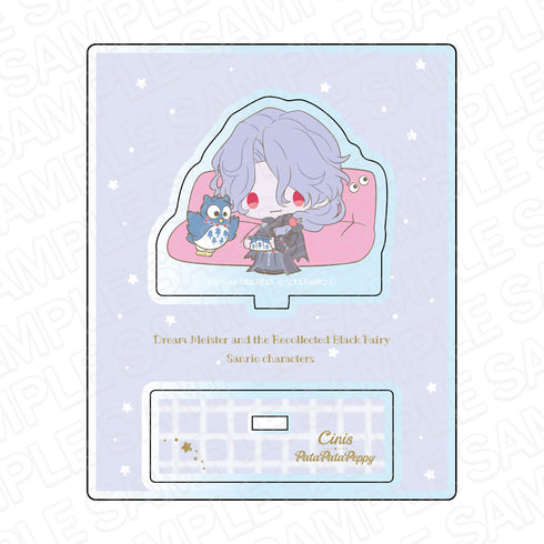 『夢職人と忘れじの黒い妖精×サンリオキャラクターズ』 アクリルスタンド キニス×パタパタペッピー