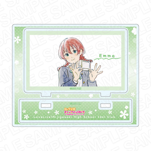 『ラブライブ!虹ヶ咲学園スクールアイドル同好会』 アクリルスタンド エマ・ヴェルデ SINGING, DREAMING, NOW! ver