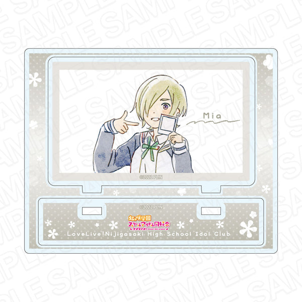 『ラブライブ!虹ヶ咲学園スクールアイドル同好会』 アクリルスタンド ミア・テイラー SINGING, DREAMING, NOW! ver