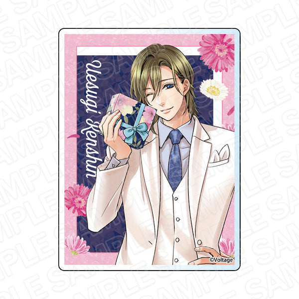 『天下統一恋の乱 Love Ballad~華の章~』 ミニアクリルブロック 上杉 謙信 9周年