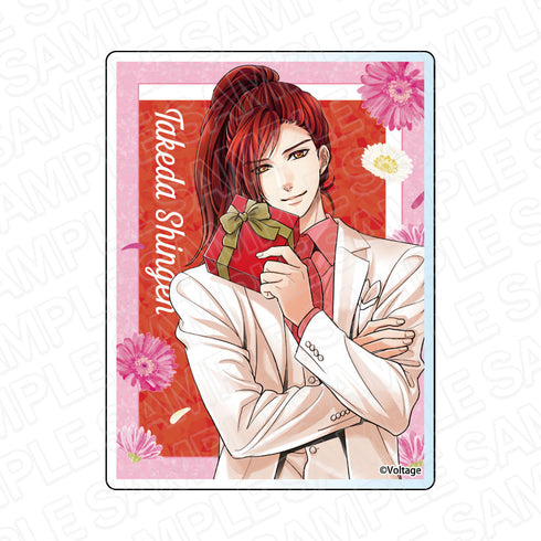 『天下統一恋の乱 Love Ballad~華の章~』 ミニアクリルブロック 武田 信玄 9周年