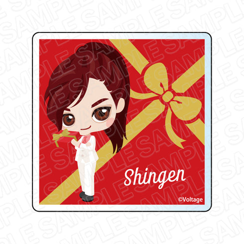 『天下統一恋の乱 Love Ballad~華の章~』 ちびアクリルブロック 武田 信玄 9周年