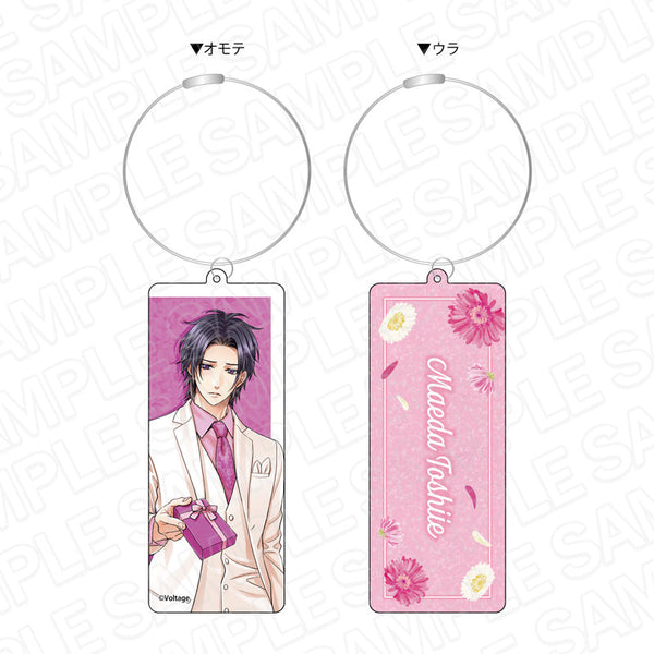 『天下統一恋の乱 Love Ballad~華の章~』 両面キーホルダー 前田 利家 9周年