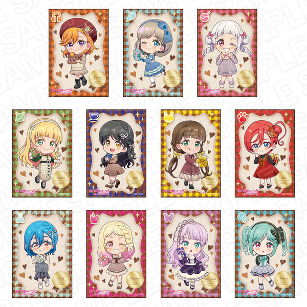 『ラブライブ!スーパースター!!』 スクエアカンバッジ バレンタイン2024 デフォルメ ver セット