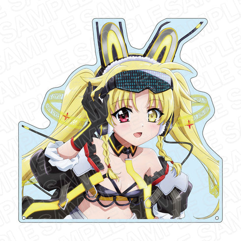 『魔法少女リリカルなのはシリーズ』 特大ダイカットアクリルボード フェイト・T・ハラオウン マジカルサイバーバニー ver.