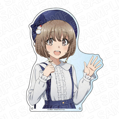 劇場アニメ『青春ブタ野郎はランドセルガールの夢を見ない』 特大ダイカットアクリルボード 梓川花楓 Snow ver.