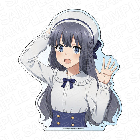 劇場アニメ『青春ブタ野郎はランドセルガールの夢を見ない』 特大ダイカットアクリルボード 牧之原翔子 Snow ver.