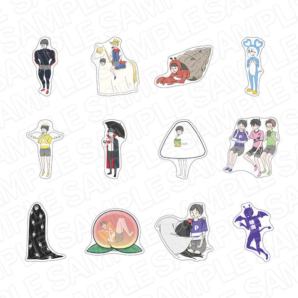 『ボーイシリーズ』 ダイカットステッカー(ブラインド) セット