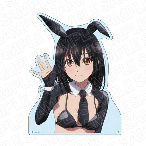 『ストライク・ザ・ブラッドFINAL』 特大ダイカットアクリルボード 姫柊 雪菜 逆バニー ver.