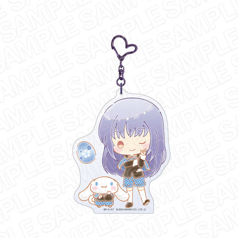 『しゅごキャラ!』×サンリオキャラクターズ デカキーホルダー 藤咲なぎひこ×シナモロール
