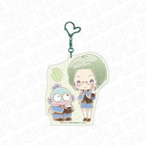 『しゅごキャラ!』×サンリオキャラクターズ デカキーホルダー 三条海里×ハンギョドン