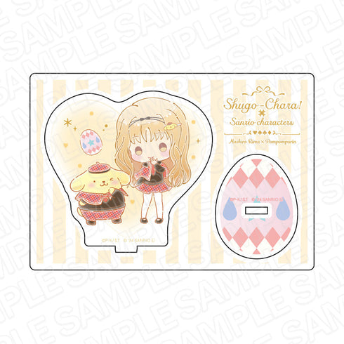 『しゅごキャラ!』×サンリオキャラクターズ ハートスタンド 真城りま×ポムポムプリン