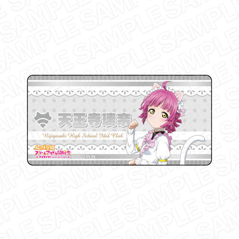 "Love Live! Nijigasaki Academy School Idol Club" Acrylic Name Badge: Rina Tennoji (Animal Maid Ver.)