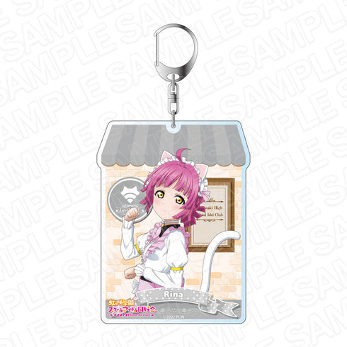 『ラブライブ!虹ヶ咲学園スクールアイドル同好会』 デカキーホルダー 天王寺璃奈 アニマルメイド ver