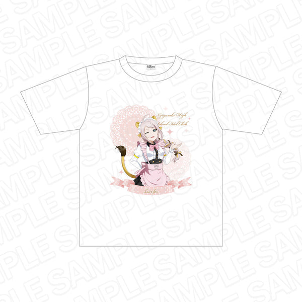 『ラブライブ!虹ヶ咲学園スクールアイドル同好会』 Tシャツ 鐘 嵐珠 アニマルメイド ver