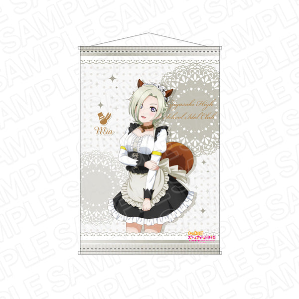 『ラブライブ!虹ヶ咲学園スクールアイドル同好会』 B2タペストリー ミア・テイラー アニマルメイド ver