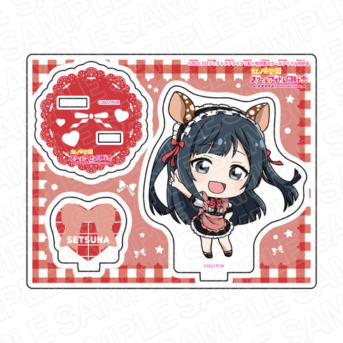 『ラブライブ!虹ヶ咲学園スクールアイドル同好会』 アクリルスタンド 優木せつ菜 アニマルメイド デフォルメ ver