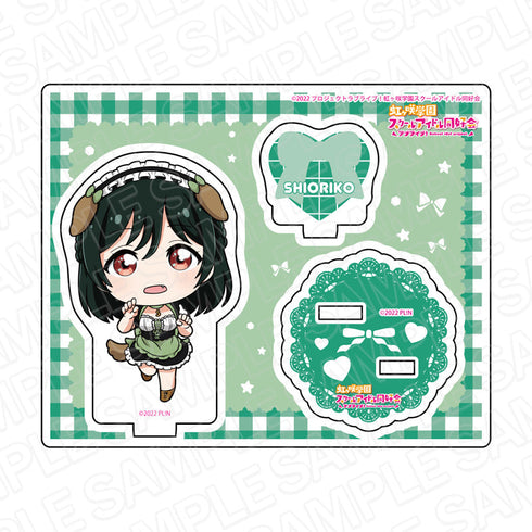 『ラブライブ!虹ヶ咲学園スクールアイドル同好会』 アクリルスタンド 三船栞子 アニマルメイド デフォルメ ver